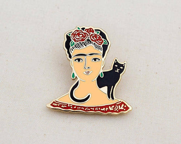 Wildship Studio - Frida Kahlo Enamel Pin
