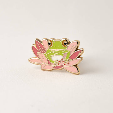 Happily Plants - Tree Frog & Lily Pin