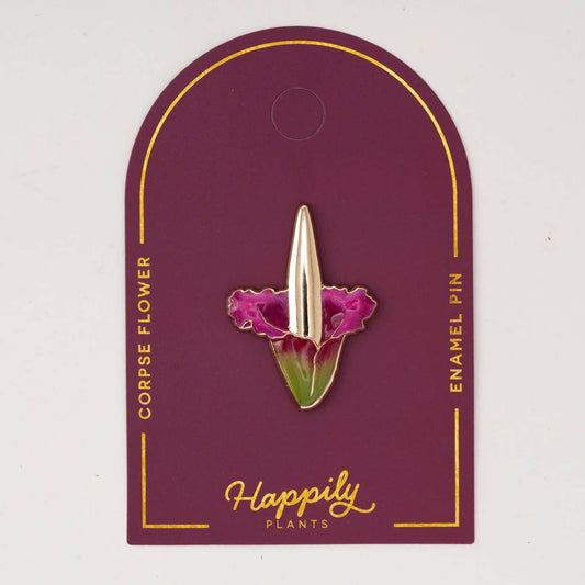 Happily Plants - Corpse Flower Pin