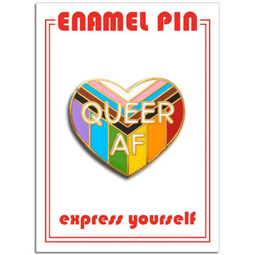 THE FOUND - Queer AF Pin
