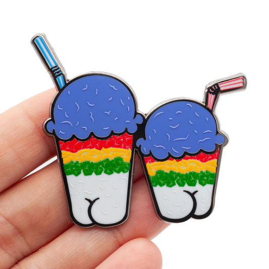 Halo Halo Butt Pin