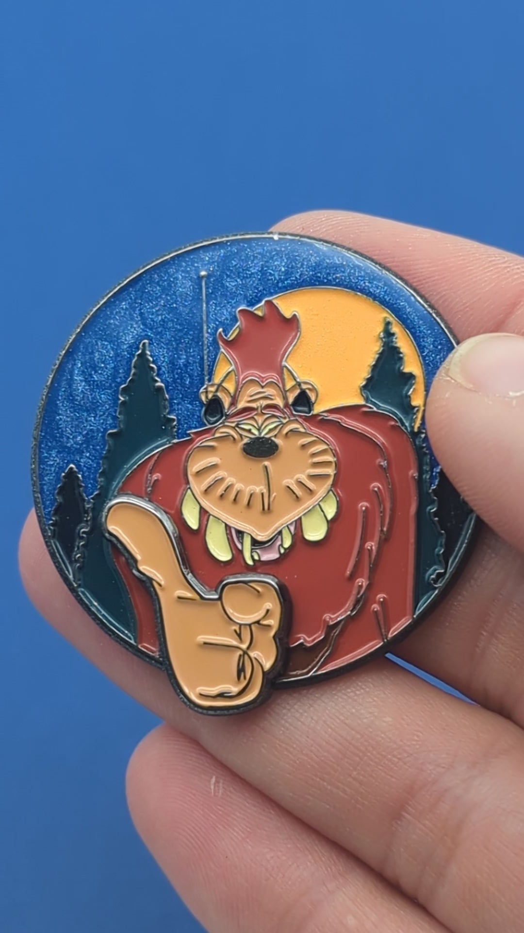Bigfoot from a Goofy Movie Enamel Pin Video