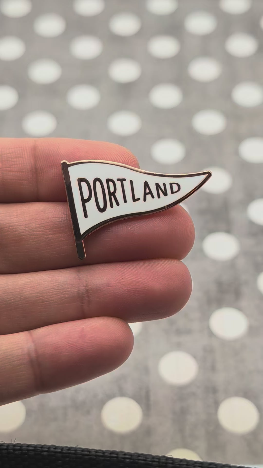 Portland Flag Pin Video