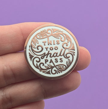 This Too Shall Pass Magnet and Needle Minder
