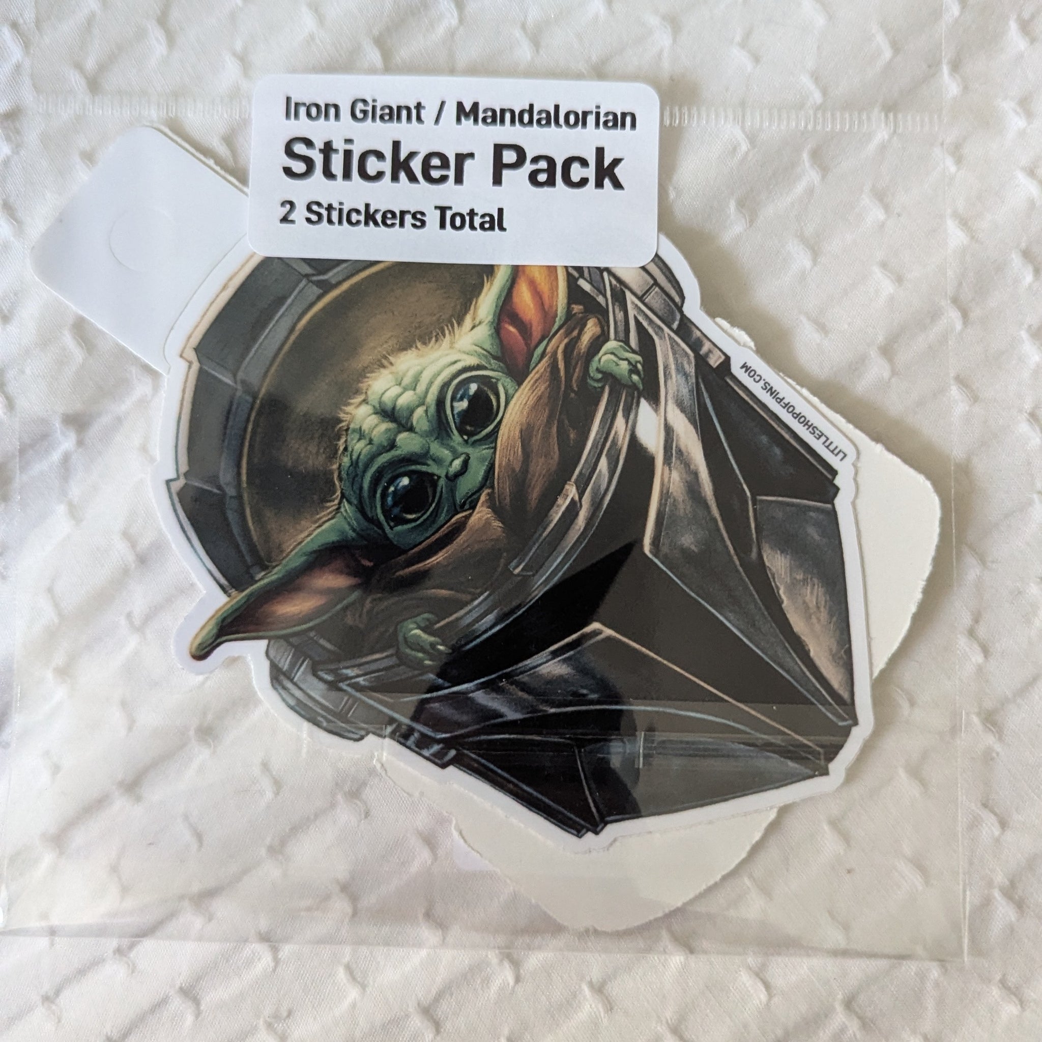 Iron Giant / Mandalorian Sticker Pack