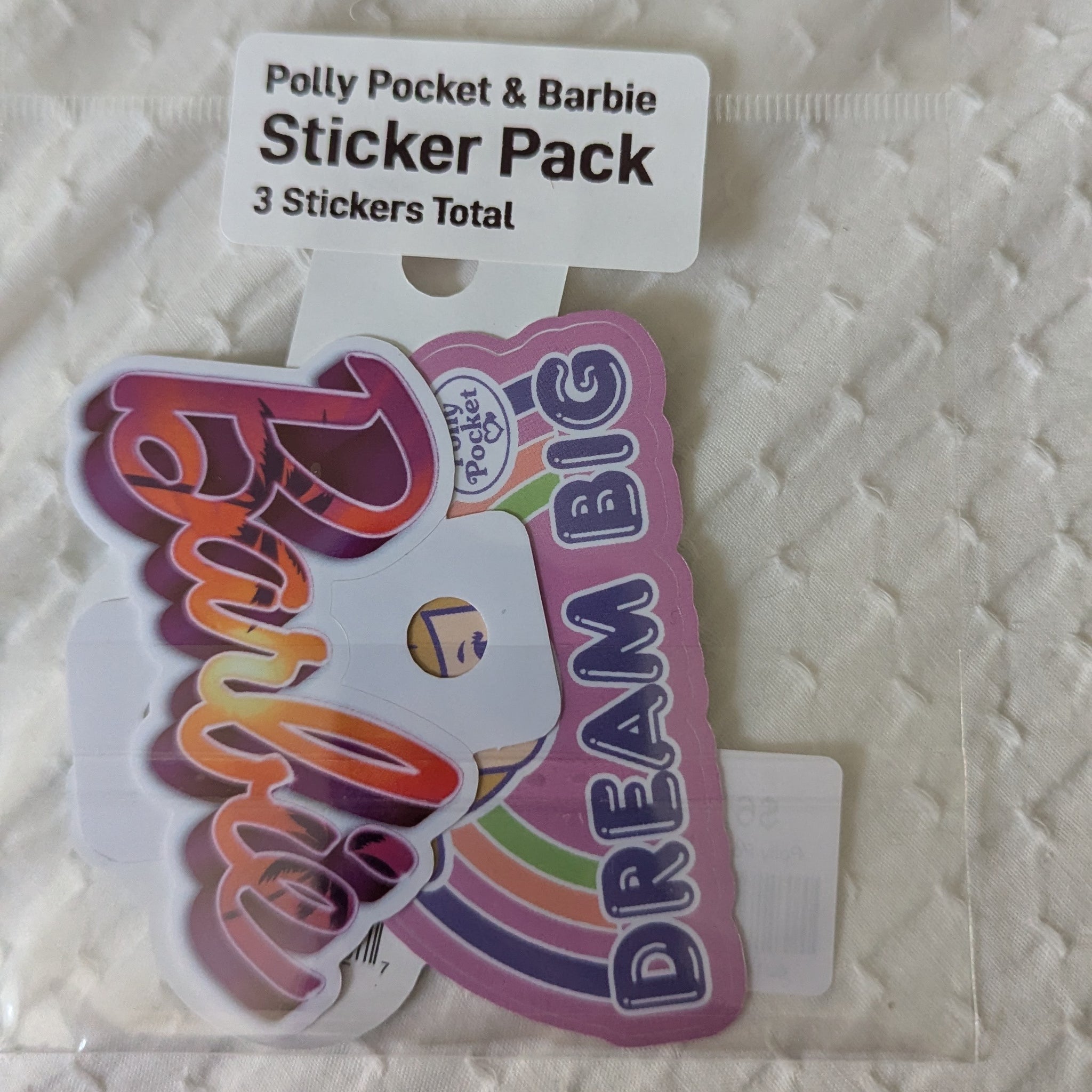 Polly Pocket and Barbie Sticker Pack