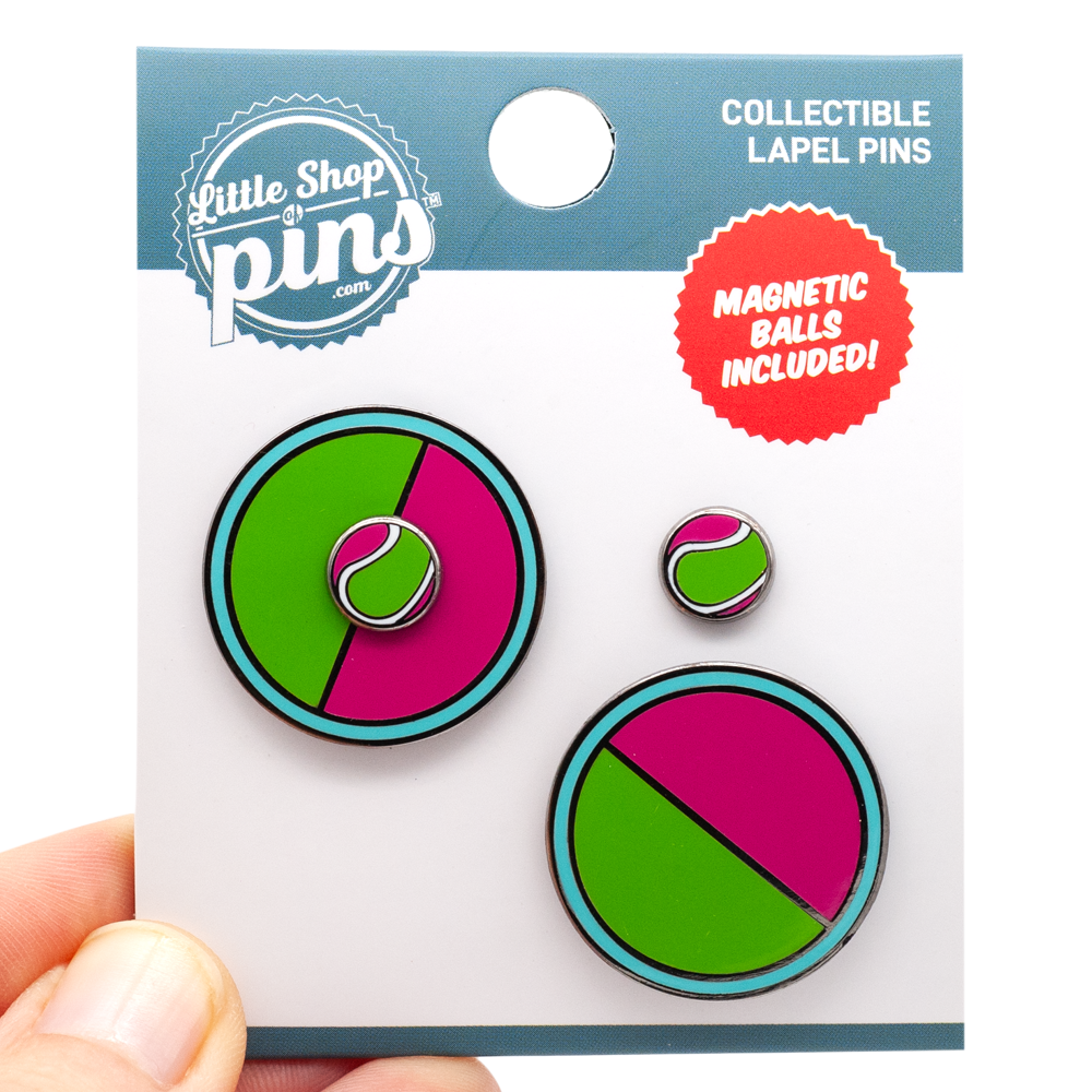 Toss and Catch Enamel Pin Set