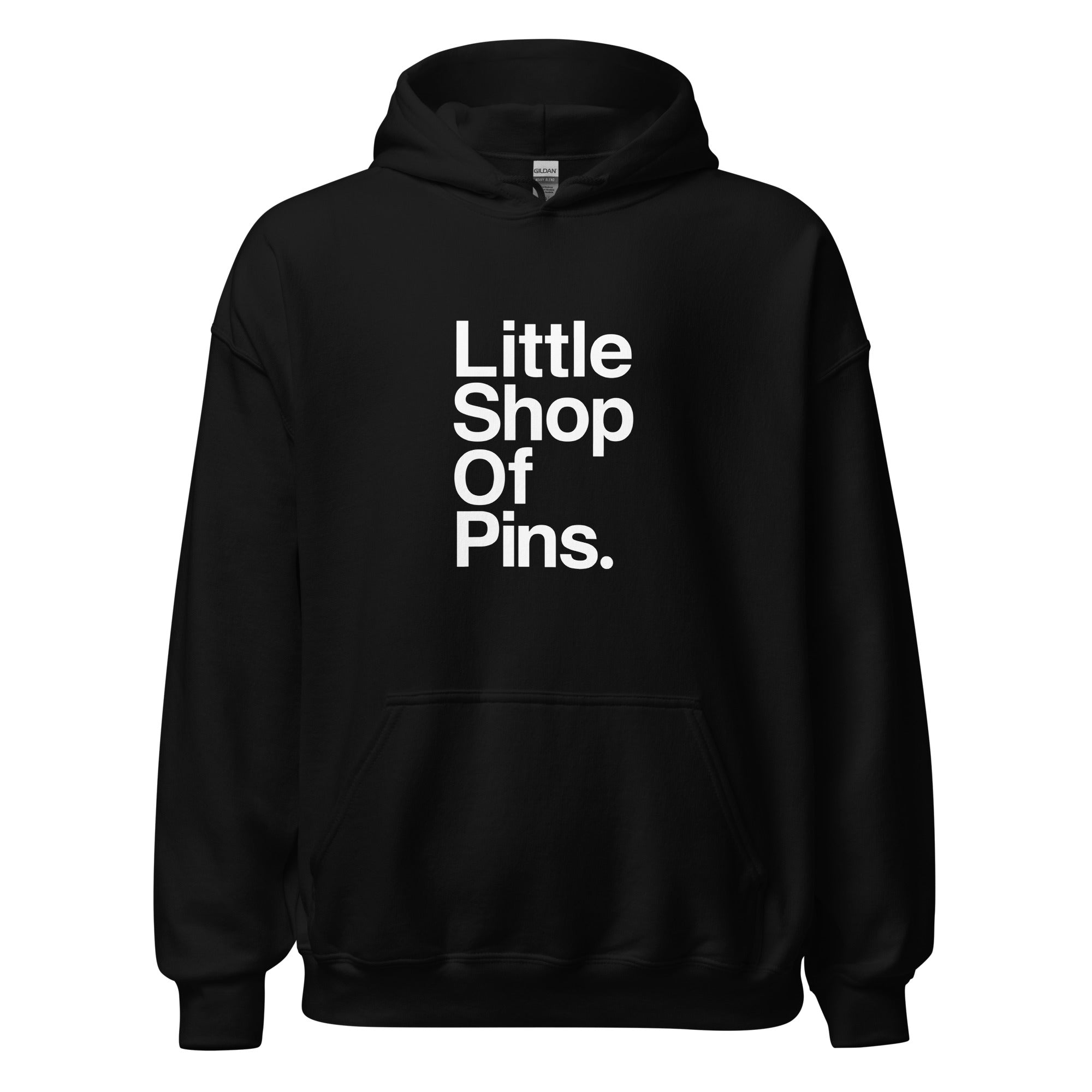 Little Shop of Pins Helvetica Unisex Hoodie