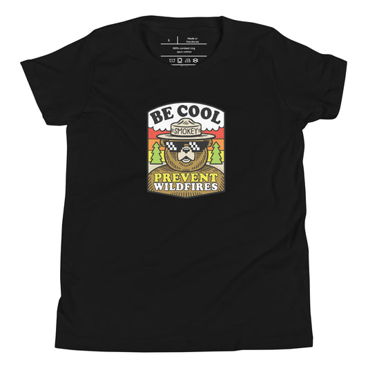 Smokey Bear “Be Cool” Youth Short Sleeve T-Shirt
