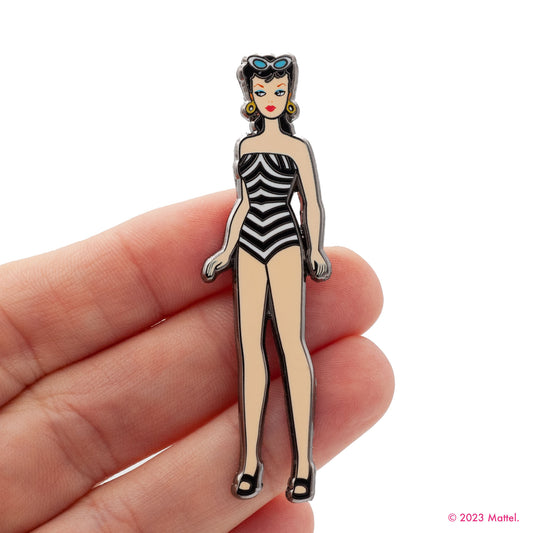 Barbie 1959 Enamel Pin, Brunette