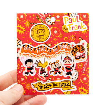 Year of the Tiger Banner Sticker Sheet