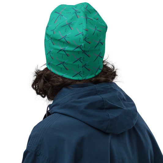 PDX All-Over Print Beanie