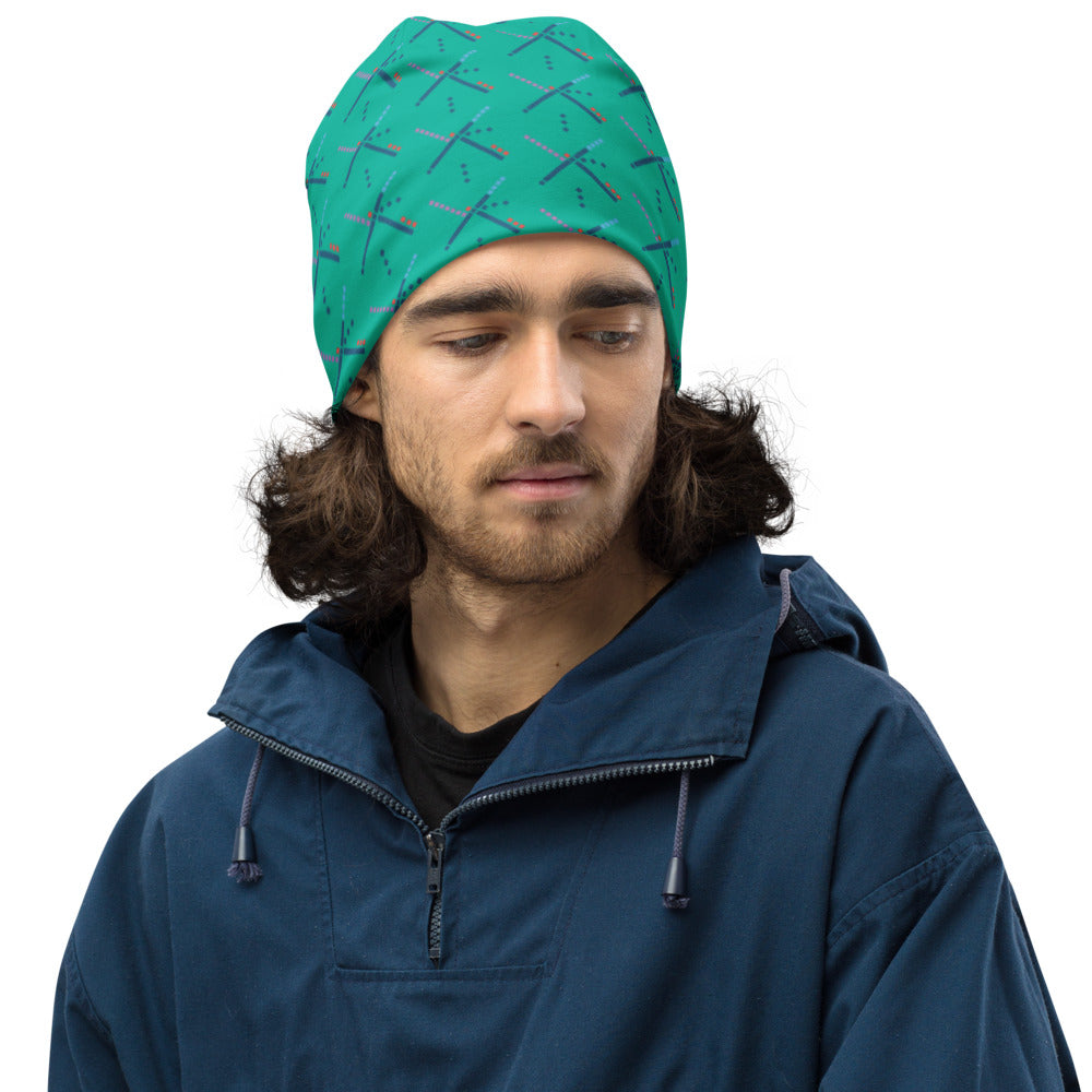 PDX All-Over Print Beanie